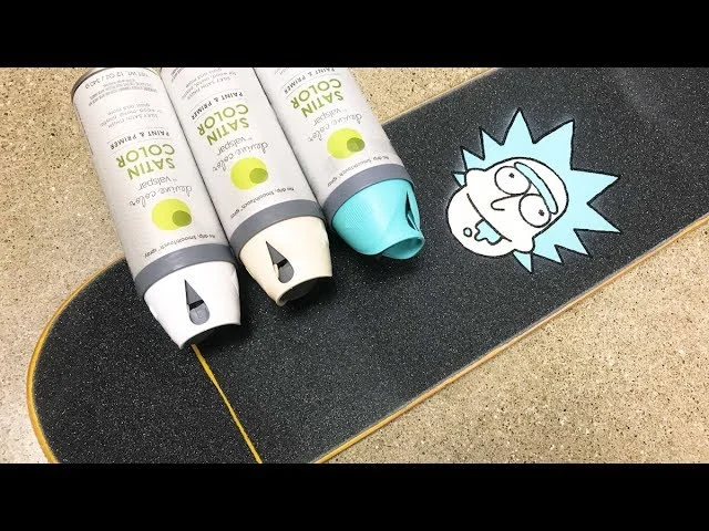 Wie malt man Grip Tape